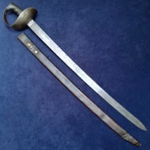 British 1844 Deakin or Dundas Variant Cutlass, Indian Service Marks 1
